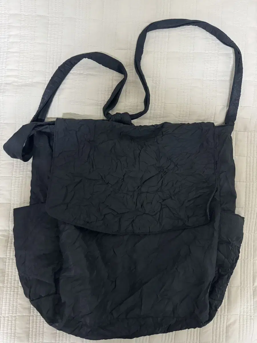 해칭룸 Two Face Bag Crease/Black